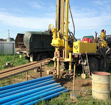 Процесс бурения и обустройства скважины